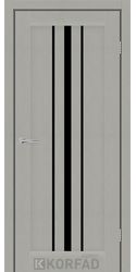 Межкомнатные двери ALLEGRO, PVC Renolit Сатин Перлинний black